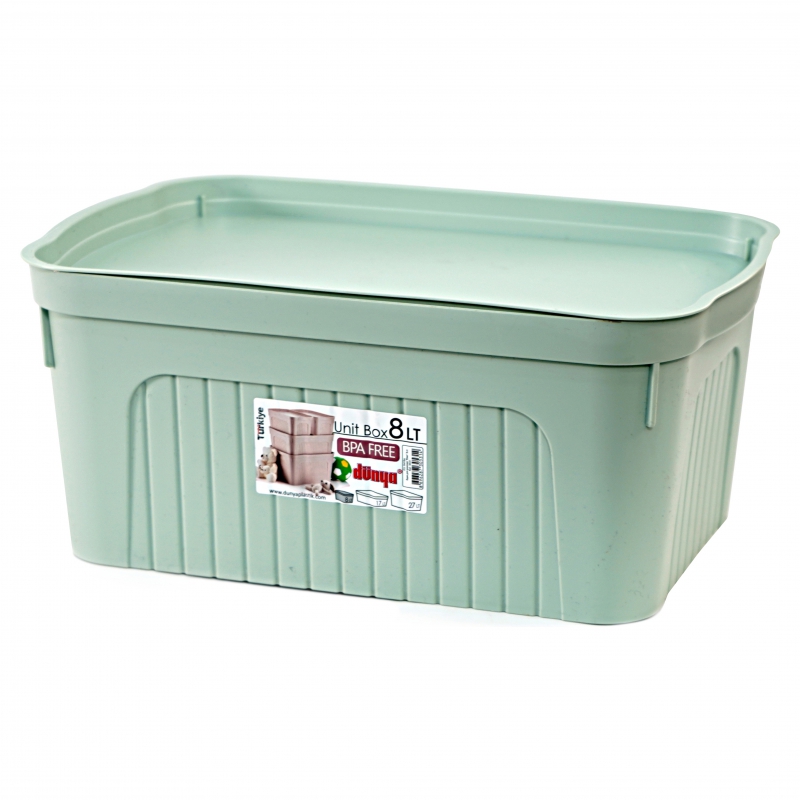 Տարա Dunya 30531 8լ Կափարիչով Պլ 2